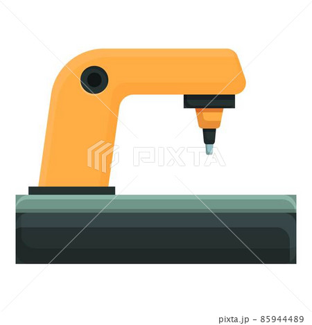 Industry arm robot icon cartoon vector. Factory machine Industry arm robot icon cartoon vector. Factory machine 85944489