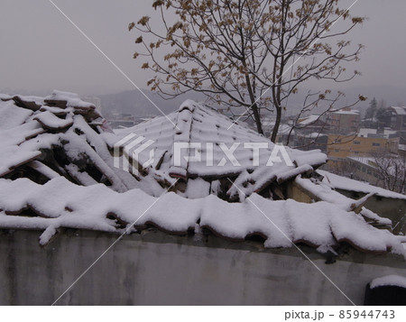 積雪 風景 景色 85944743