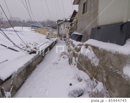 積雪 風景 景色 85944745