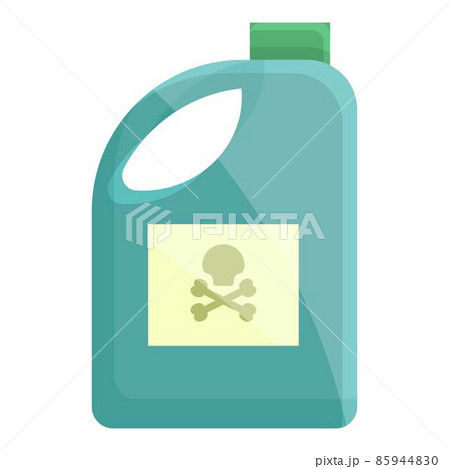 Chemical canister icon cartoon vector. Epidemic spray 85944830