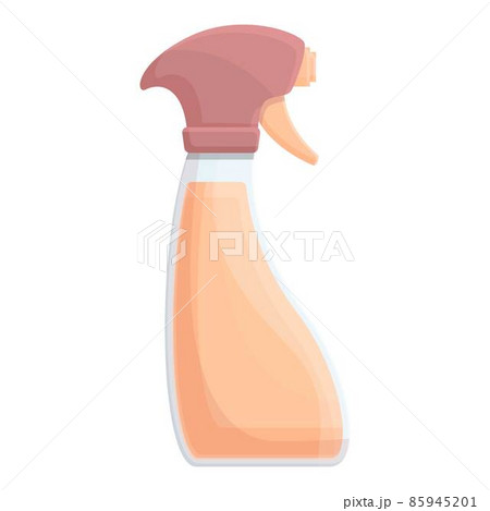 Spray bottle icon cartoon vector. Water plastic 85945201