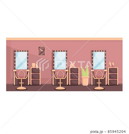 Beauty salon icon cartoon vector. Hair care 85945204