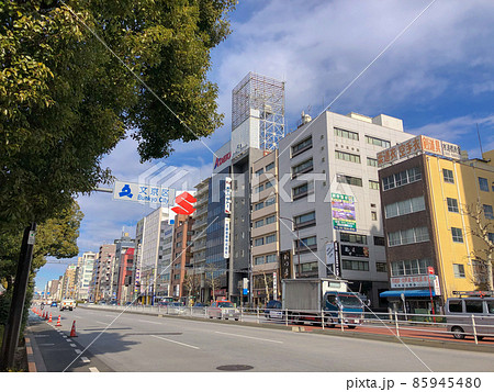 東京・水道橋付近の白山通リ 東京・水道橋付近の白山通リ 85945480