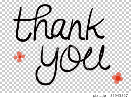 Thank you　ゆる文字 85945867