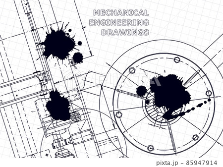 Mechanical engineering drawing. Machine-building industry. Instrument-making drawings 85947914