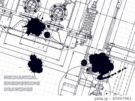 Mechanical engineering drawing. Machine-building industry. Instrument-making drawings 85947961