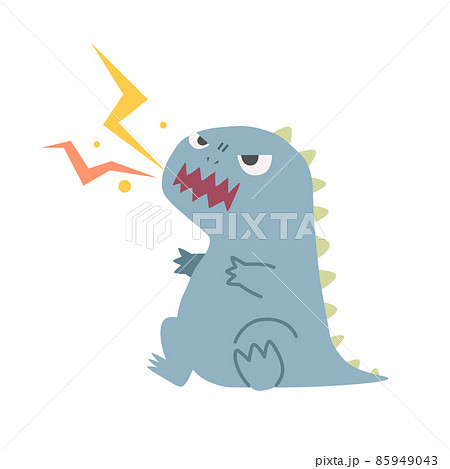 唸る怪獣のイラスト 唸る怪獣のイラスト 85949043