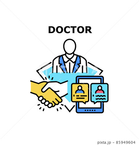 Doctor icon vector illustration 85949604