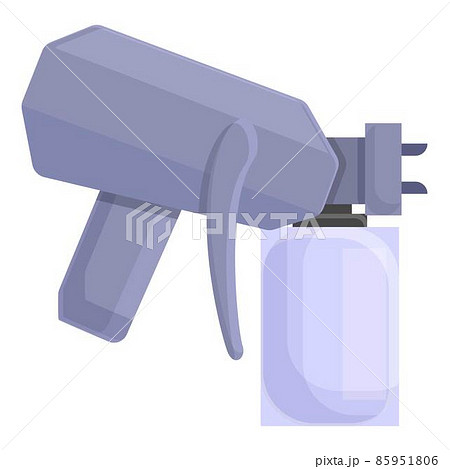 Work sprayer icon cartoon vector. Spray gun Work sprayer icon cartoon vector. Spray gun 85951806
