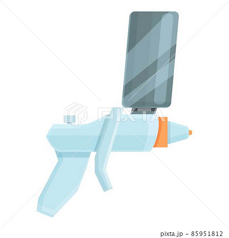 Autobody sprayer icon cartoon vector. Paint spray 85951812