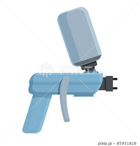 Industrial spray gun icon cartoon vector. Air paint 85951816