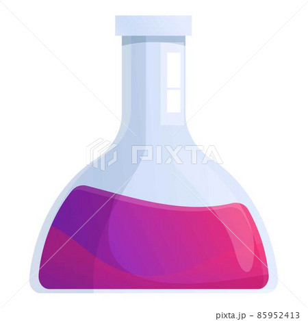 Gameplay flask icon cartoon vector. Casino machine 85952413