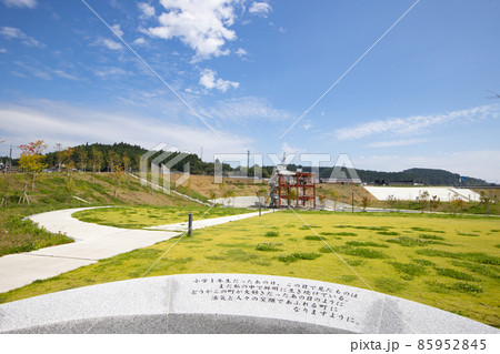 《宮城県》南三陸町震災復興祈念公園：語り継ぎの広場 85952845