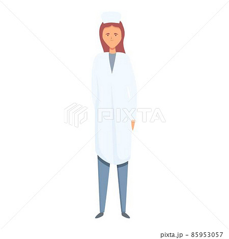 Super nurse icon cartoon vector. Doctor care 85953057