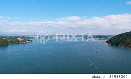 《宮城県・東松島市》奥松島の空撮 85953062