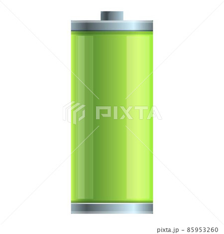 Battery energy icon cartoon vector. Charge level Battery energy icon cartoon vector. Charge level 85953260