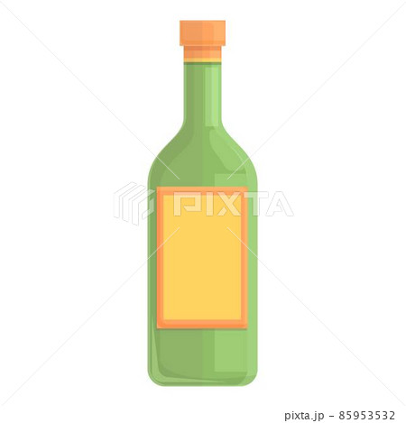 Oil bottle icon cartoon vector. Olive food Oil bottle icon cartoon vector. Olive food 85953532