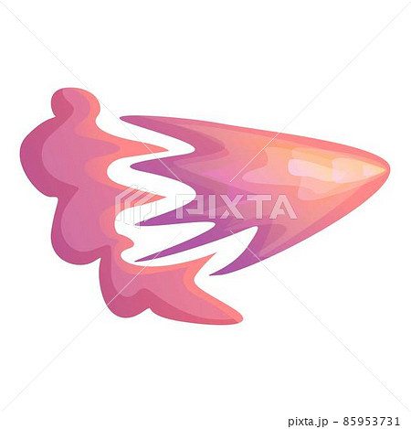 Ray flash gun icon cartoon vector. Shot effect Ray flash gun icon cartoon vector. Shot effect 85953731