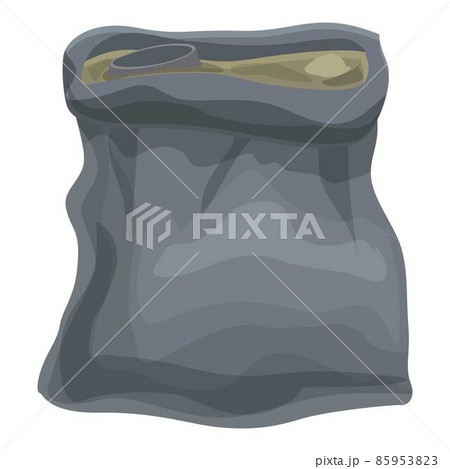 Consumerism trash bag icon cartoon vector. Plastic garbage Consumerism trash bag icon cartoon vector. Plastic garbage 85953823