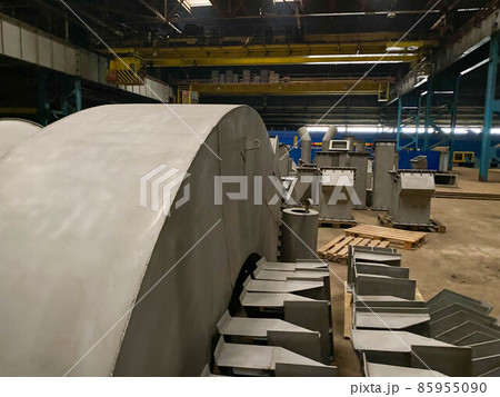 Industrial interior of a thermal power plant 85955090