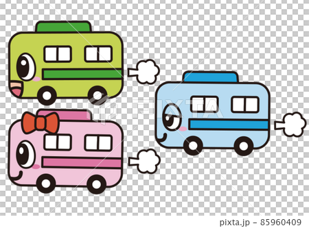 可愛的巴士孩子圖 可愛的巴士孩子圖 85960409