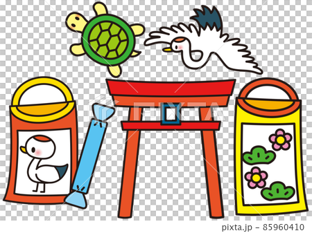 楽しい七五三セット 85960410