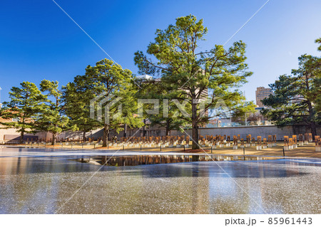 Sunny view of the garden Oklahoma City National Memorial and Museum Sunny view of the garden Oklahoma City National Memorial and Museum 85961443