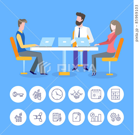 Business Meeting Conference of People at Office 85969103