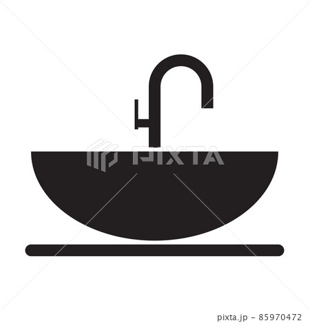 washbasin sink icon vector for your web design, logo, infographic, UI. illustration 85970472
