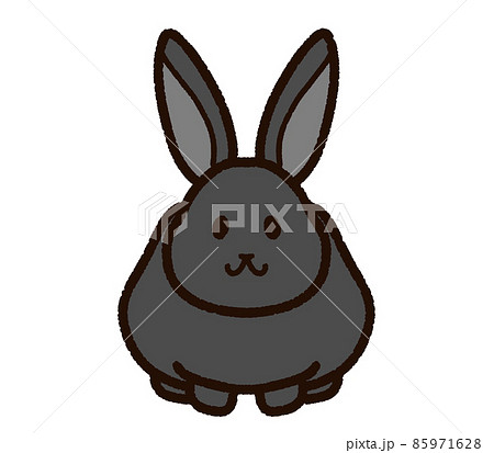 かわいいウサギのイラスト素材