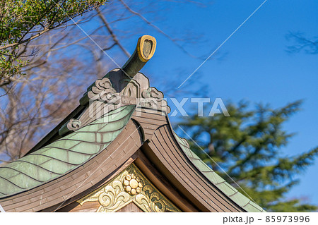 一言主神社 茨城県西地域有数の初詣スポット 拝殿 一言主神社 茨城県西地域有数の初詣スポット 拝殿 85973996