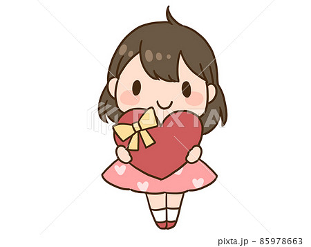ハートを持つ女の子 ハートを持つ女の子 85978663