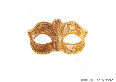 Mardi gras mask isolated on white background 85979592