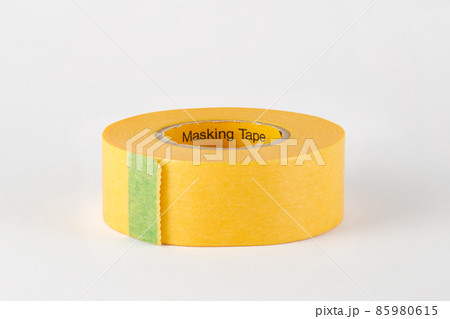 黄色いマスキングテープ 85980615