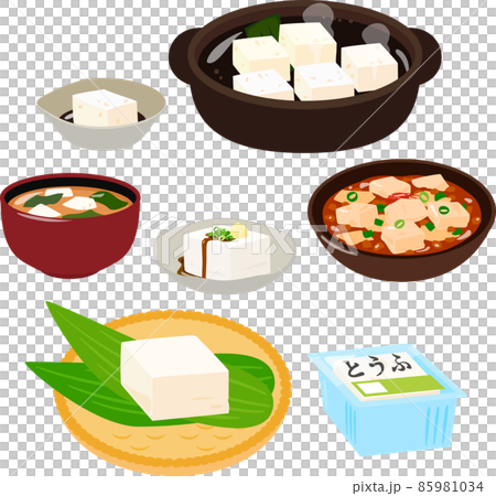 用豆腐做菜的插圖集 85981034