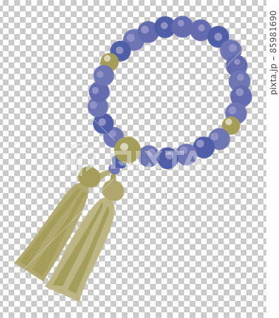 仏教の数珠　男性用 85981690