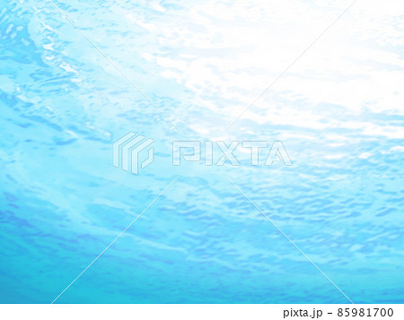 水中から見たキラキラした水面 横 のイラスト素材 水中から見たキラキラした水面 横 のイラスト素材