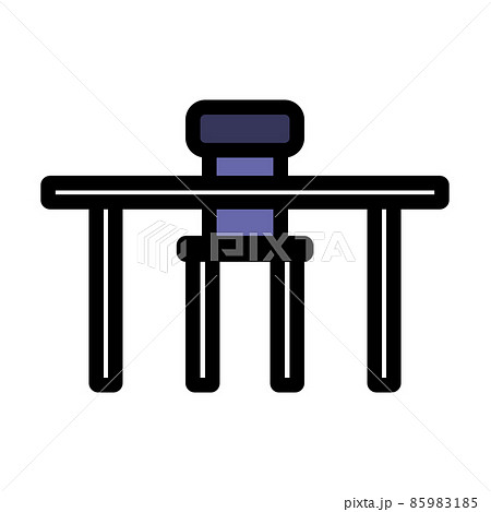 Icon Of Table And Chair 85983185