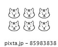 手書き風_虎のイラスト素材02 85983838