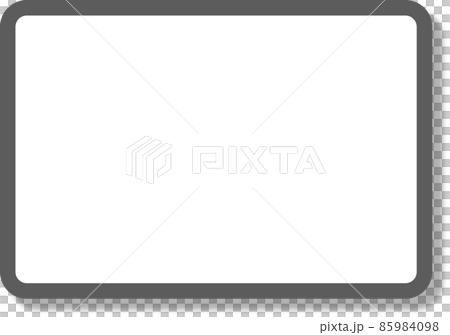 タブレット白画面 85984098