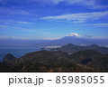 1月　伊豆の国91富士山と沼津(駿河湾)･かつらぎ山山頂･伊豆パノラマパーク 85985055