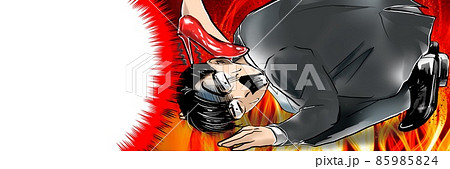 漫画イケメンメガネ会社員土下座謝罪するもハイヒールで踏まれる 漫画イケメンメガネ会社員土下座謝罪するもハイヒールで踏まれる 85985824