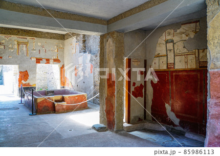 イタリア南部 ポンペイ遺跡 イタリア南部 ポンペイ遺跡 85986113