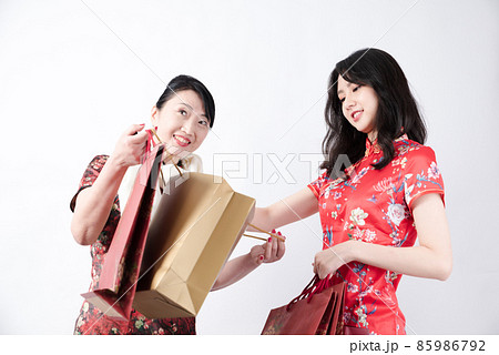 母娘 母と娘 女性 85986792