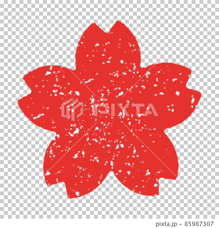 復古櫻花郵票風格插圖 復古櫻花郵票風格插圖 85987307