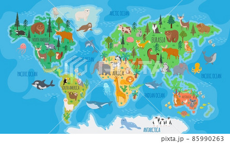 world map clipart for kids
