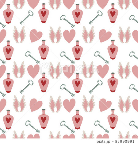Valentines Day romantic seamless pattern  85990991