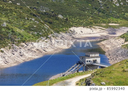Photograph of Guthega Dam in the Snowy Mountains in Australia 85992340