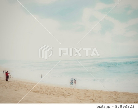 Relax time in Hawaiian beach Relax time in Hawaiian beach 85993823