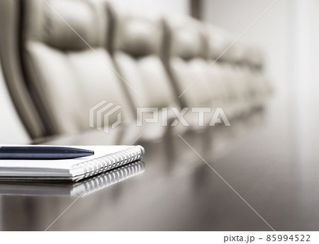 notepad on a table notepad on a table 85994522